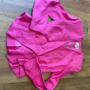 Biatta 100% linen blazer